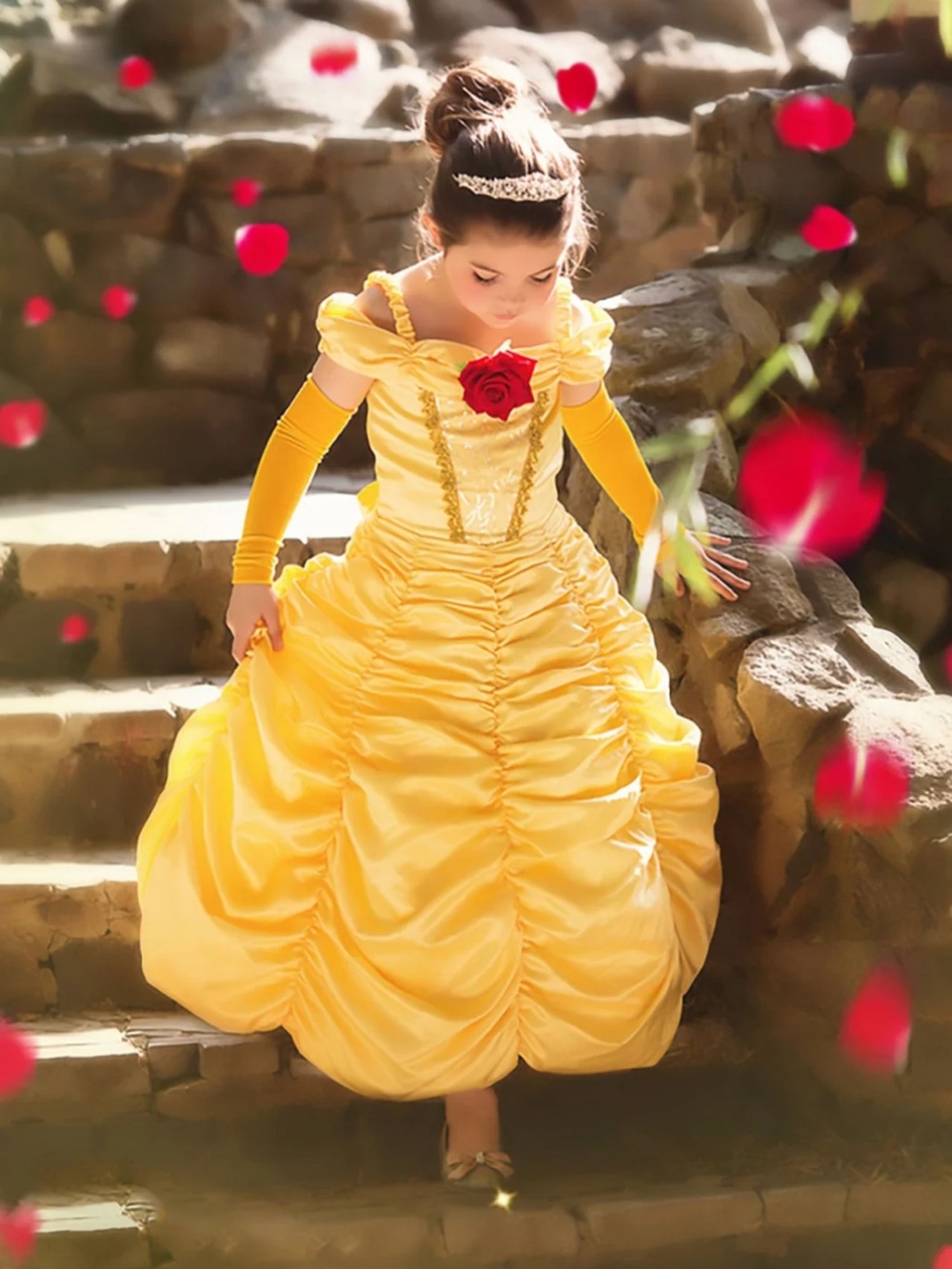 Trish Scully Princess Belle Costume Dress